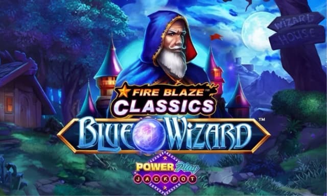 Fire Blaze: Blue Wizard™ PowerPlay Jackpot