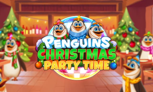 Penguins Christmas Party Time